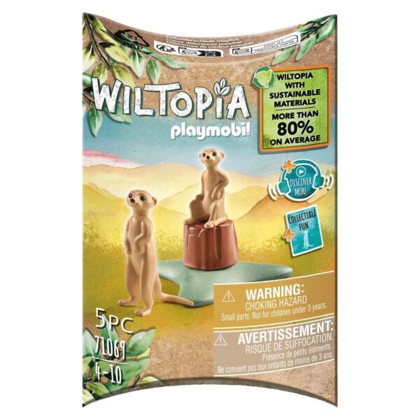 PLAYMOBIL Wiltopia - Σουρικάτες 71069