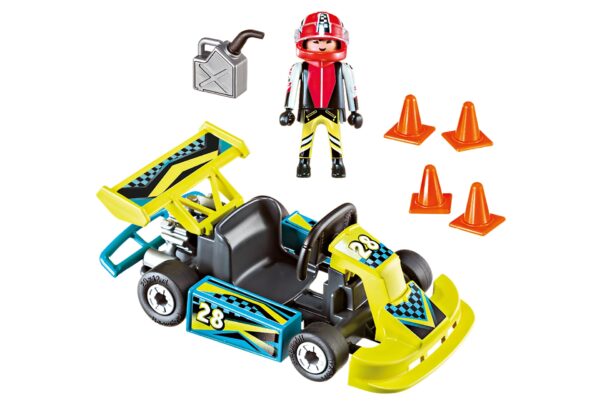 PLAYMOBIL Βαλιτσάκι Go-Kart 9322 - Image 2