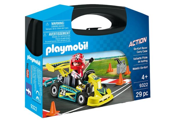 PLAYMOBIL Βαλιτσάκι Go-Kart 9322