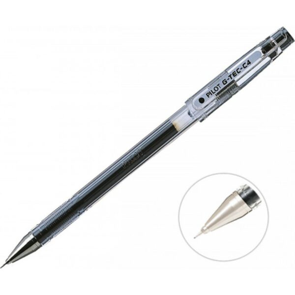 Pilot G-TEC-C4 Gel 0.4mm Μαύρο