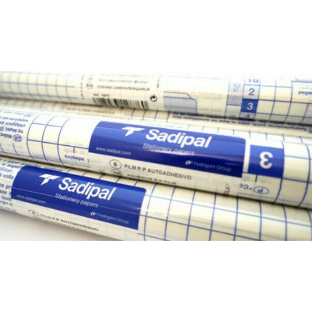 Αυτοκόλλητο Διαφανές sadipal για Ντύσιμο Βιβλίων Ευρώπης Χοντρό 80mic 5 Μέτρα 12873