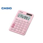 CASIO ΑΡΙΘΜΟΜΗΧΑΝΗ 12 ΨΗΦΙΩΝ ΜΠΑΤΑΡΙΑΣ/ΗΛΙΑΚΗ ΑΠΟΦΟΡΟΛΟΓΗΣΗΣ MS-20UC-PK ΡΟΖ