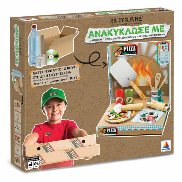 ΑΝΑΚΥΚΛΩΣΕ ΜΕ – Πιτσαρία – DIY 520409