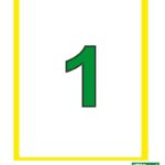 Etiroll Αυτοκόλλητες Ετικέτες Νο1 100mmx148mm 1 ετικέτα/φύλλο 40 φύλλα