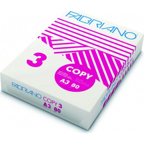 Fabriano Copy 3 80gr/m² A3 500 φύλλα