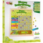 50/50 GAMES ΞΥΛΙΝΟΣ ΜΑΓΝΗΤΙΚΟΣ ΠΙΝΑΚΑΣ ΕΠΙΒΡΑΒΕΥΣΗΣ & ΑΣΠΡΟΠΙΝΑΚΑΣ ΔΕΙΝΟΣΑΥΡΟΙ 505108