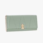 Bartuggi Δερμάτινο Γυναικείο Πορτοφόλι Πράσινο 718-102719