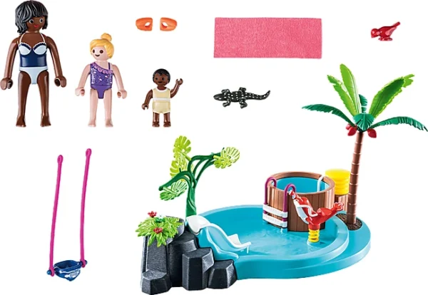 PLAYMOBIL Παιδική πισίνα με υδρομασάζ 70611 - Image 2