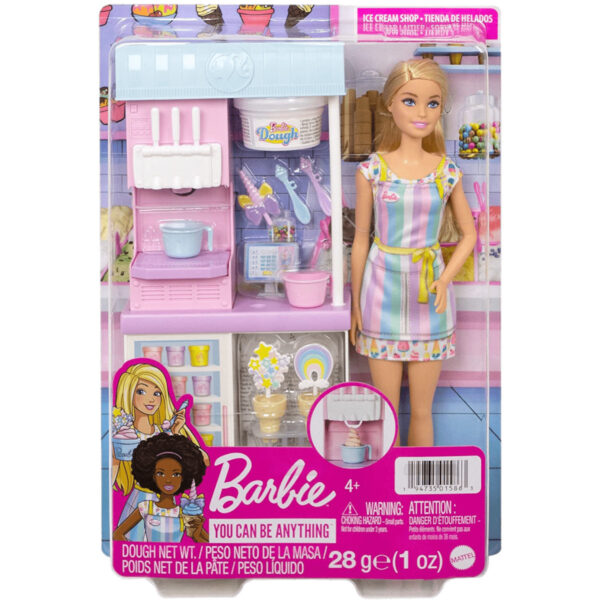 Mattel Barbie Εργαστήριο Παγωτού HCN46