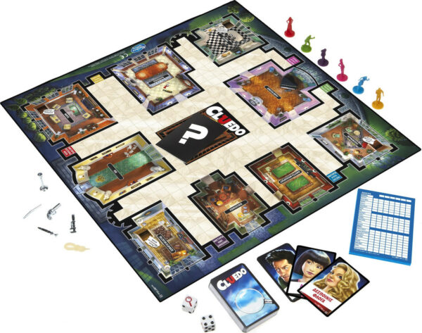 Hasbro Επιτραπέζιο Παιχνίδι Cluedo για 3-6 Παίκτες 38712 - Image 2