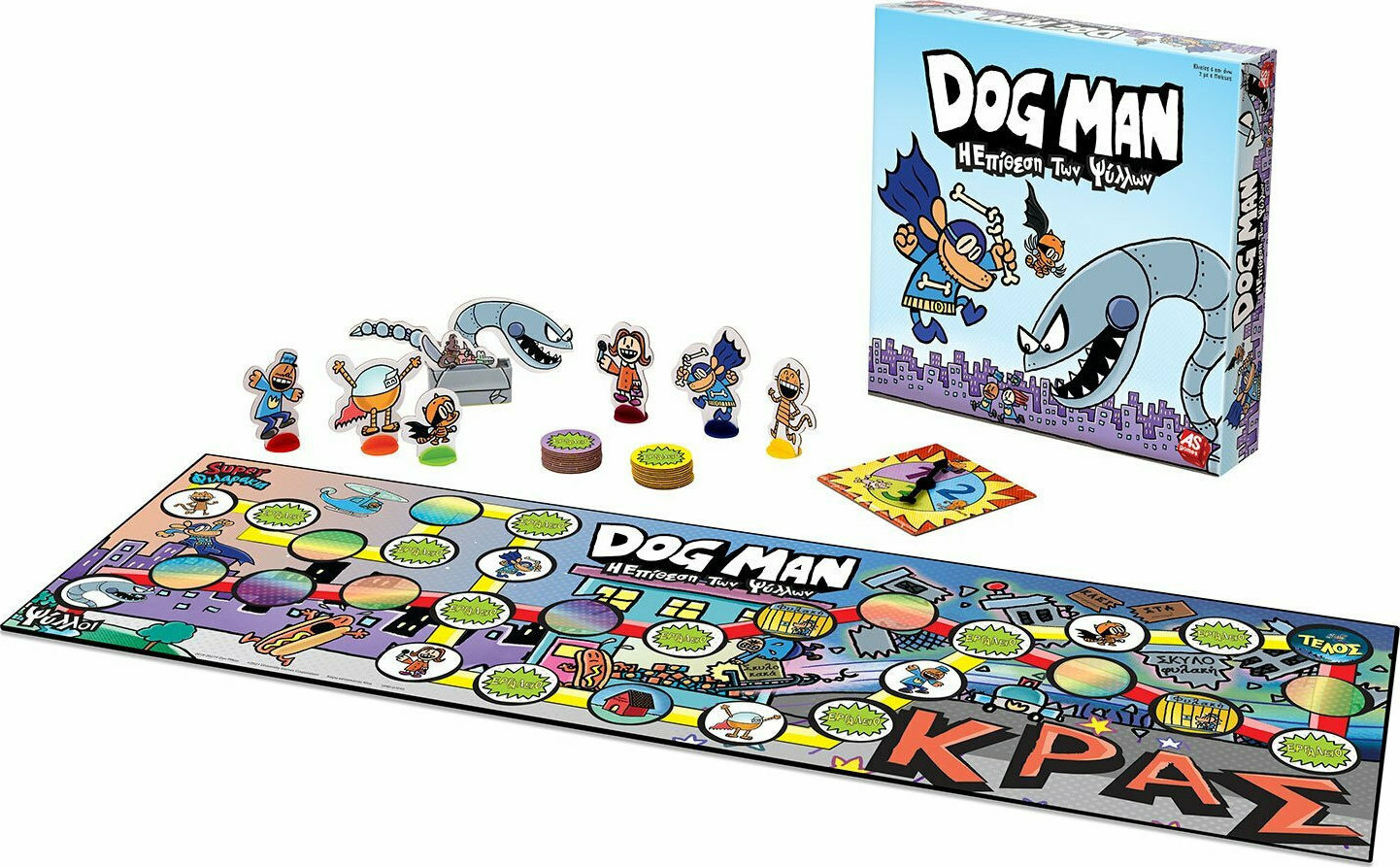 As Company Επιτραπέζιο Παιχνίδι Dogman Η Επίθεση των Ψύλλων 1040-07010 - Image 3