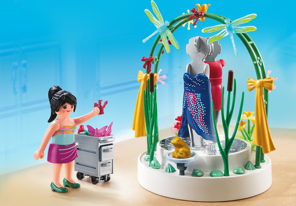Playmobil City Life Διακοσμήτρια με Led Βιτρίνα Ρούχων 5489 - Image 2
