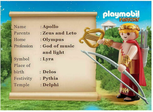 Playmobil History Θεός Απόλλων 70218 - Image 5