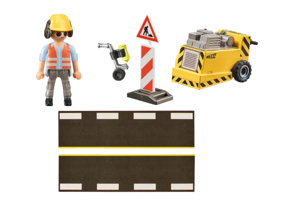 PLAYMOBIL Gift Set Οδικά έργα 71185 - Image 2