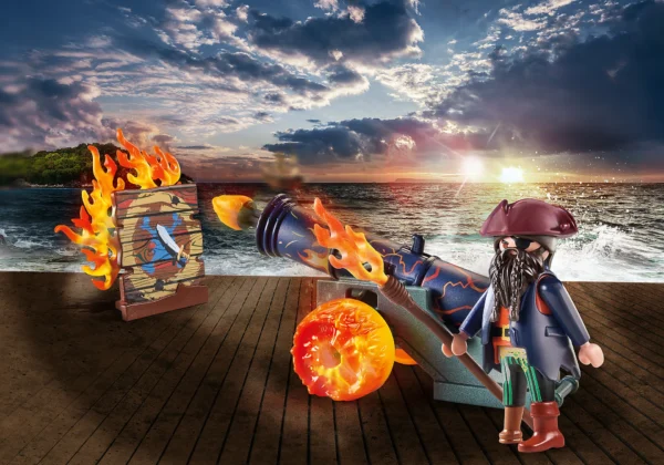 PLAYMOBIL Gift Set Πειρατής με κανόνι 71189 - Image 2