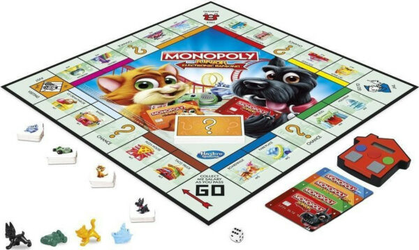 Hasbro Επιτραπέζιο Παιχνίδι Monopoly Junior Electronic Banking E1842 - Image 3