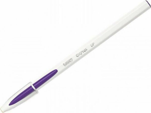 Bic Στυλό Ballpoint 1.2mm με Μωβ Mελάνι Cristal Up Purple 498266