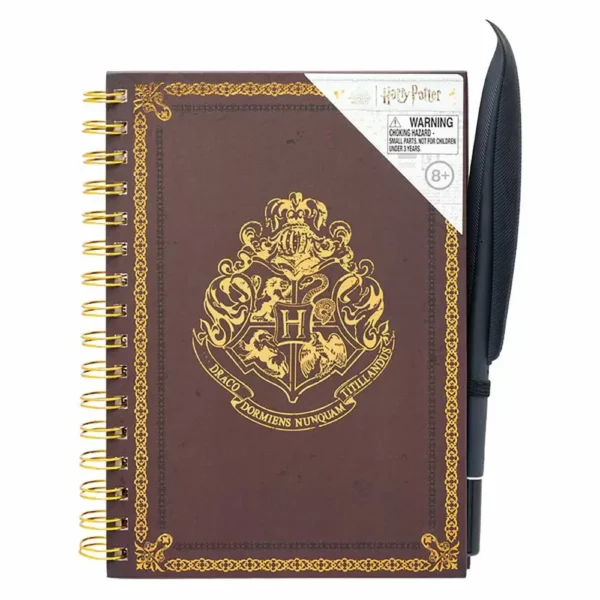 Τετράδιο Σπιράλ Με Πένα HARRY POTTER Hogwarts PP10401HP