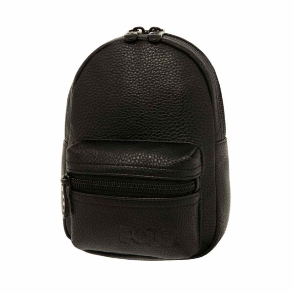 Polo Mini Σχολική Τσάντα Πλάτης Δημοτικού σε Μαύρο χρώμα 907052-2000