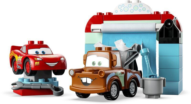 LEGO Duplo Disney Lightning McQueen & Mater's Car Wash Fun 10996 - Image 2