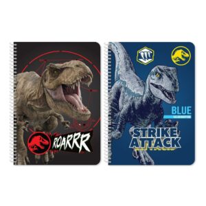 Διακάκης Σπιράλ Τετράδιο Ριγέ Β5 60 Φύλλων 2 Θεμάτων Jurassic (Διάφορα Σχέδια) 570907