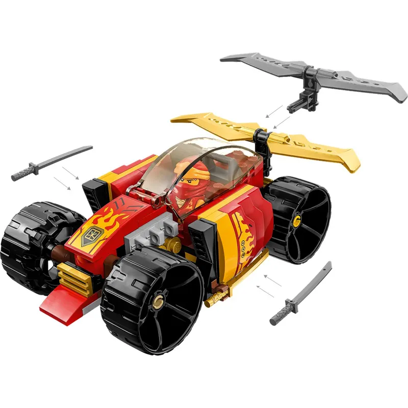Lego Ninjago Kai’s Ninja Race Car EVO 71780 - Image 2