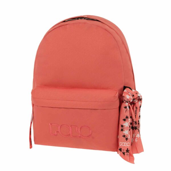 Polo Τσάντα Πλάτης Original Scarf Κοραλλί 901135-3901 (2023)