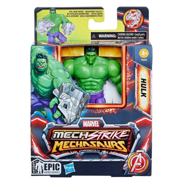 Hasbro Marvel Avengers Mech Strike Mechasaurus-Hulk  F6594 - Image 2