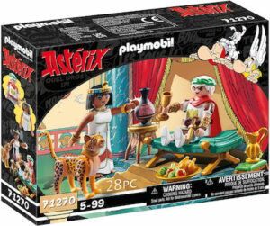 Playmobil Asterix Καίσαρας και Κλεοπάτρα 71270