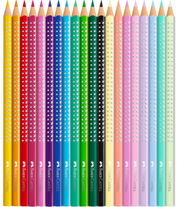 Faber-Castell Sparkle Metal Butterfly Σετ Ξυλομπογιές 20τμχ 201971 - Image 2