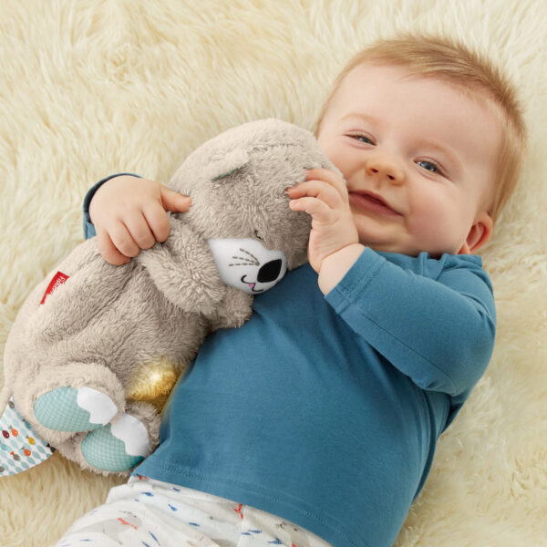 Fisher Price Βίδρα με Κίνηση Αναπνοής από Ύφασμα με Μουσική για Νεογέννητα FXC66 - Image 4