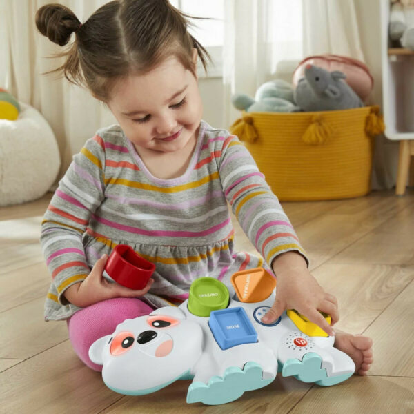 Fisher Price Αρκουδίτσα η Σχηματούλα με Μουσική για 18+ Μηνών HJR81 - Image 3