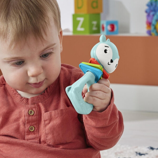 Fisher Price Κουδουνίστρα Ελαφάκι για 3+ Μηνών HKD68 - Image 3