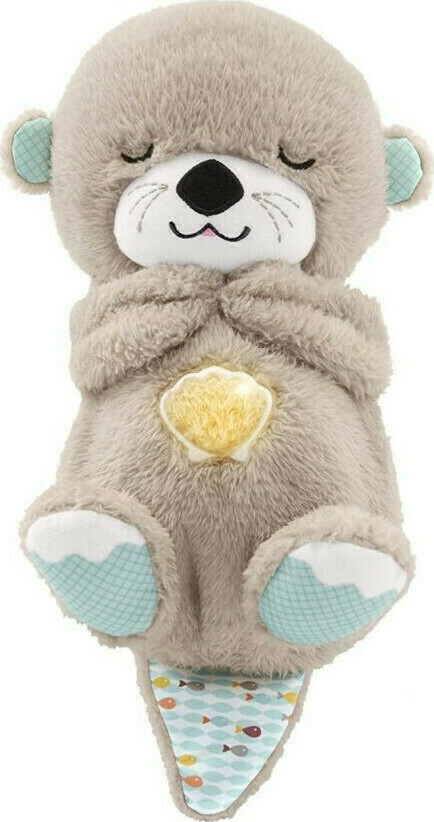 Fisher Price Βίδρα με Κίνηση Αναπνοής από Ύφασμα με Μουσική για Νεογέννητα FXC66 - Image 3