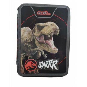 Must Jurassic T-Rex Roarrr Κασετίνα Γεμάτη με 2 Θήκες 000570900