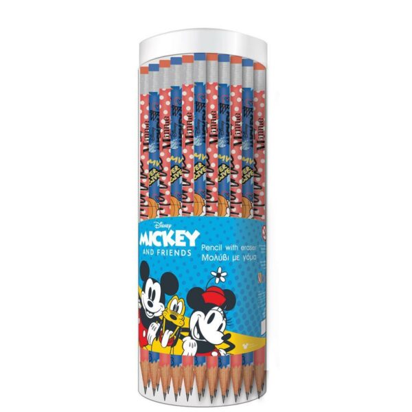 Διακάκης Μολύβι με Γόμα Disney Mickey/Minnie Mouse (2 Σχέδια) 000563835
