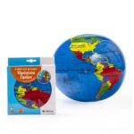 Σαββάλας Η πρώτη μου φουσκωτή υδρόγειος σφαίρα 30 cm 3760039940803