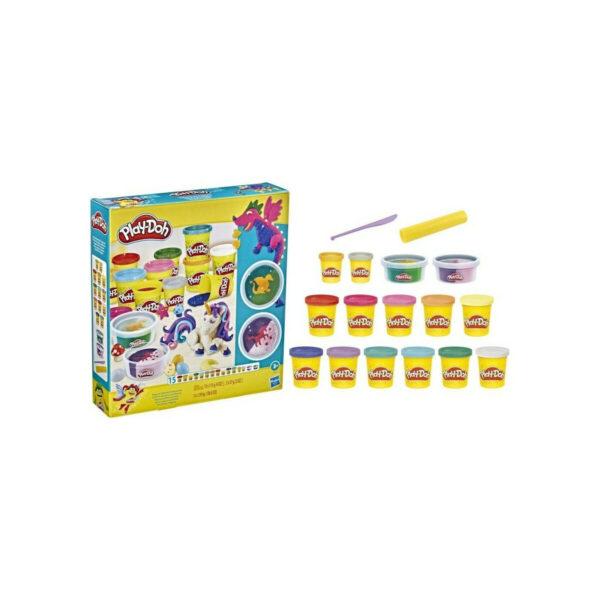 Hasbro Play-Doh Πλαστελίνη - Παιχνίδι Magical Sparkle Pack  F3612 - Image 2