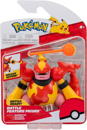 Jazwares Παιχνίδι Μινιατούρα Pokemon Magmortar PKW0169