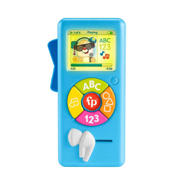 Fisher Price Εκπαιδευτικό Ραδιοφωνάκι Σκυλάκι με Μουσική και Ήχους HRD96 - Image 2