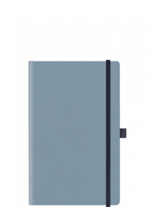 Θεοφύλακτος Σημειωματάριο Ivory Eco Samoa Sky Blue 13x21cm QG1I8.369