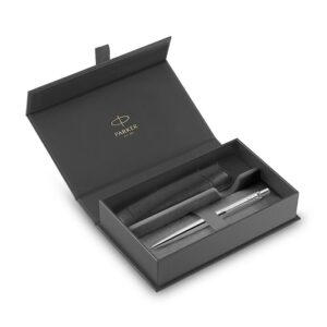 Parker Στυλό Ballpoint με Ασημί Μελάνι Jotter Core Stainless Steel Ct 1171.1218.08