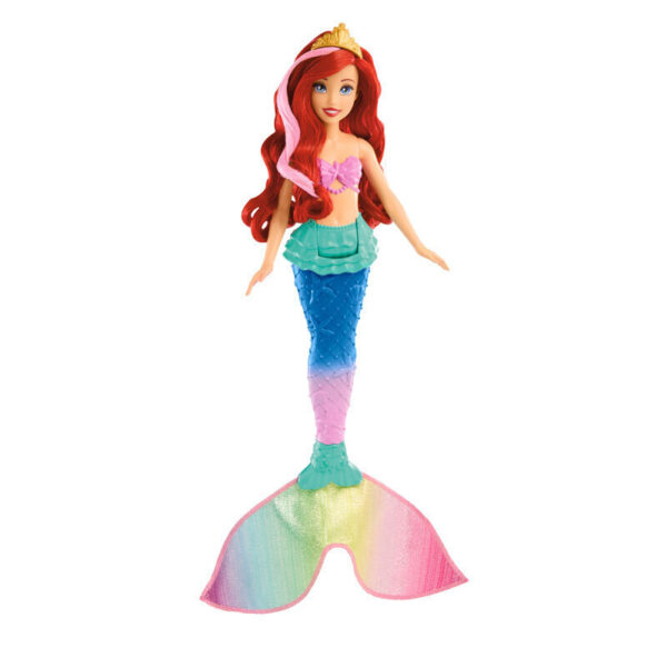 Mattel Κούκλα Άριελ Swim & Splash Μαγική Γοργόνα HPD43 - Image 2