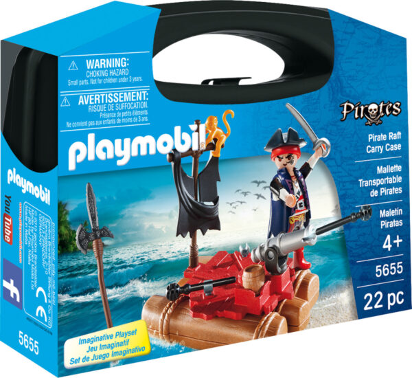Playmobil Pirates Βαλιτσάκι Πειρατής Σχεδία 5655