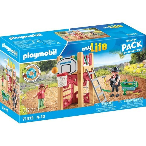 Playmobil City Life Εργασίες Επισκευής Παιδικής Χαράς 71475
