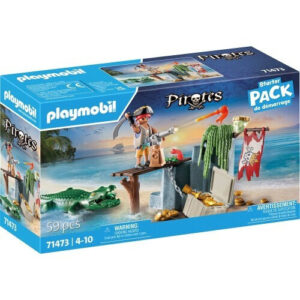 Playmobil Pirates Πειρατής Με Αλιγάτορα 71473