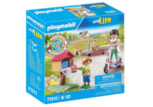 Playmobil My Life Υπαίθρια ανταλλακτική βιβλιοθήκη 71511