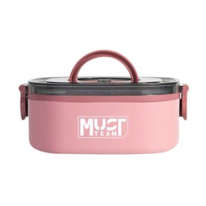 Must Δοχείο Φαγητού Inox Ροζ 750ml 585989