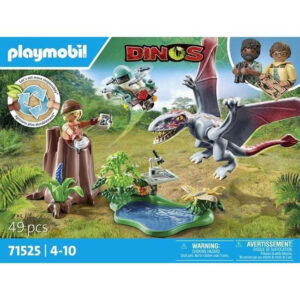 Playmobil Dinos Παρατηρώντας τον διμορφοδόντα 71525
