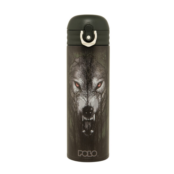 Polo Μπουκάλι Θερμός Ανοξείδωτο Γκρι 500ml 949005 8283